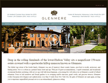 Tablet Screenshot of glenmeremansion.com